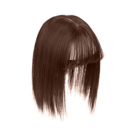Liuhai Hair Patch Reissue Block VAALEANRUSKEA 25cm 25cm light brown 25CM-25CM