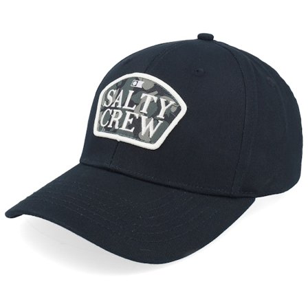 Salty Crew - Schwarz adjustable Cap - Filler Up Black Adjustable @ Hatstore