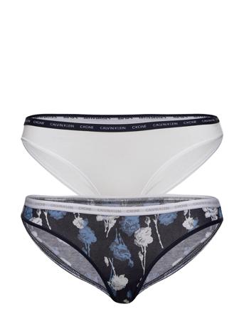Bikini 2Pk Trosa Brief Tanga Blå Calvin Klein