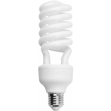 Anoer Fluorescerende Pære Spiral 45W 5500K Dagslys E27 Sokkel Energisparende for Studio Videobelysning, EU Ac220V