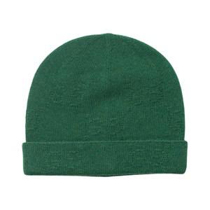Kids - Gucci Green GG Emby J Beanie 54 cm - Headwear - 54 cm - Green - Junge
