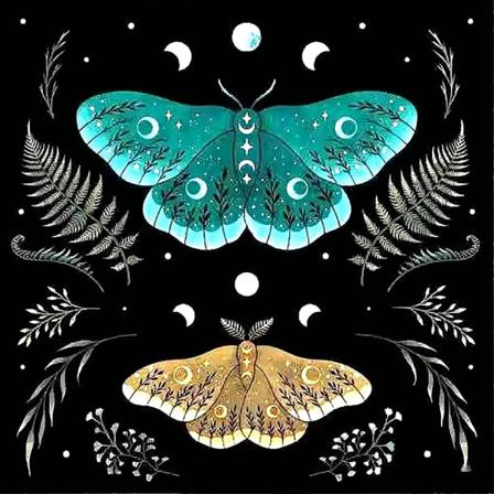 Diamond Painting För Vuxna, 5d Diy Moon Full Drill Round A