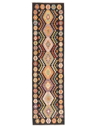 Gangteppe 80X304 Kelim Afghan Old Style