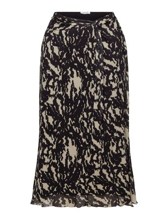 Mesh Skirt Black Esprit Casual