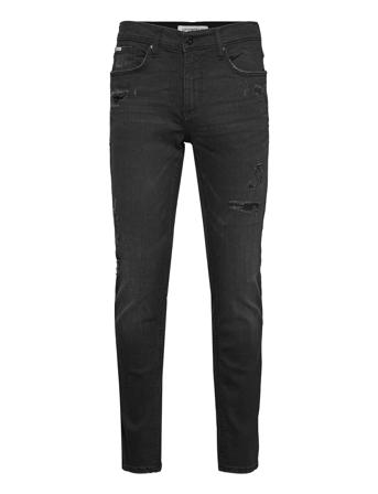 Superflex Jeans With Destroy Black Lindbergh