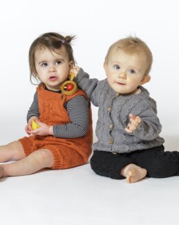 Strikkeopskrift Babysæt - Järbo