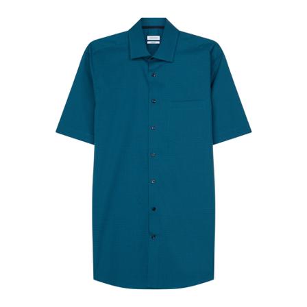 Seidensticker Business Shirt Regular , Blauw , Heren , Maat: 2XL