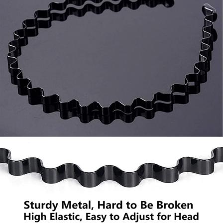 Metallipääpanta miehille ja naisille, unisex-hiuspanta kevääseen ja urheiluun