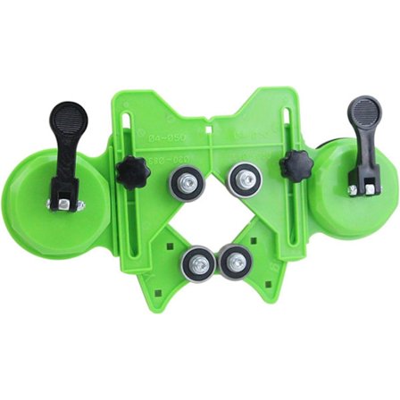 Borrmall Hålsåg Fixtur, 4-83 mm Justerbar Diamanthålsfräs Centreringslokalisatorhållare med Vakuum Sugkoppsfot för Keramik Glas Marmor