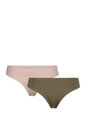 Performance Thong 2P Patterned Björn Borg