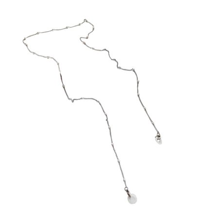 Kvalitets halsrem i stål for Freeclip øreproppkjede, ingen verktøy nødvendig