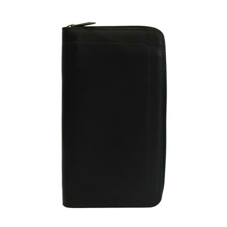 Louis Vuitton Vintage, Pre-owned Zippy organizer Zwart, Heren, Maat:ONE Size