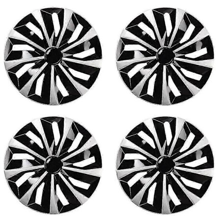 4 stk. 16 tommer Bil Hjul Trim Dæksler til R16 Jern Nav Fælge ABS Navkapsler Hjul Fælge Kapsel Navkapsel Dæksel