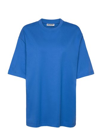 Weekday Oversized T-Shirt - Blue - XS
