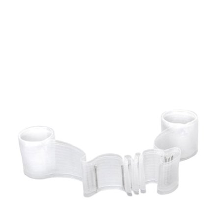 Kirsch Veckband, 310 cm Gardiner Transparant ONESIZE