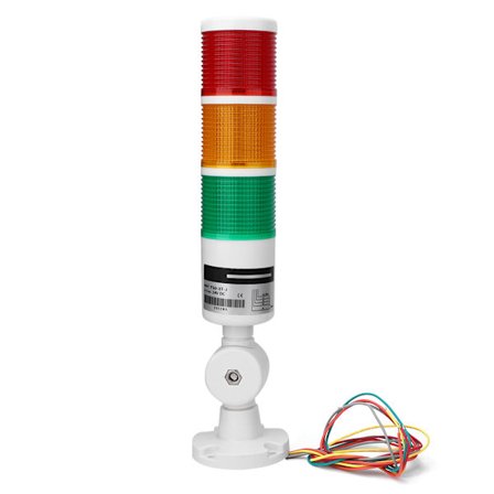 24V Alarm Varsellys 3 Farger Summerlyd CNC Maskinverktøy Industriell Varsellampe