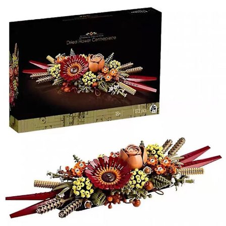 2023 Byggeklods Blomster Og Lavendel 10313 Vildblomstbuket Valentinsdag Unik boligindretning, botanisk samling