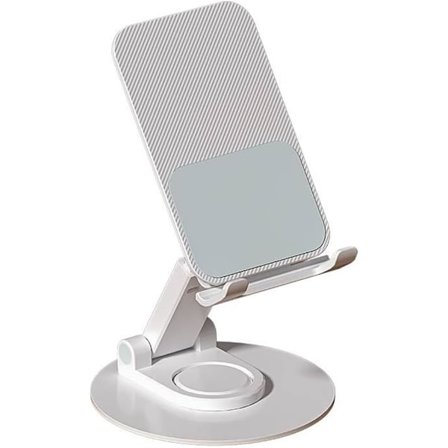 Justerbart Telefonhållare Skrivbordsställ - Vikbart Dockningsställ för iPhone 15 Pro Max Plus, 14/13/12/11 Pro Max Plus Mini, XS XR X 8 7, Samsung S10