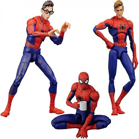 6-tums Spider-man actionfigurer, Legends Series Spider-man Across the Spider-vers, Peter Parker Playsets Toy
