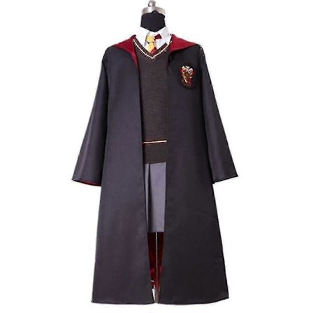 Hermione Granger Gryffindor Uniform Kostume Sæt Børn Voksen Outfit Gave