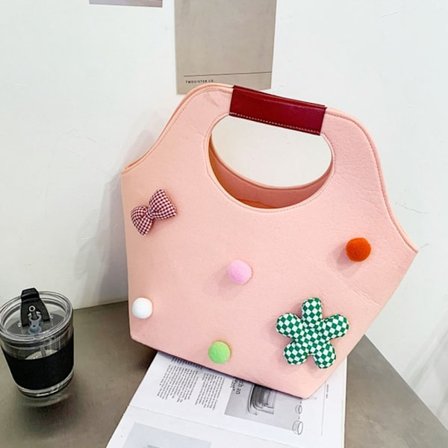 Filt handväska Mummy Bag A A