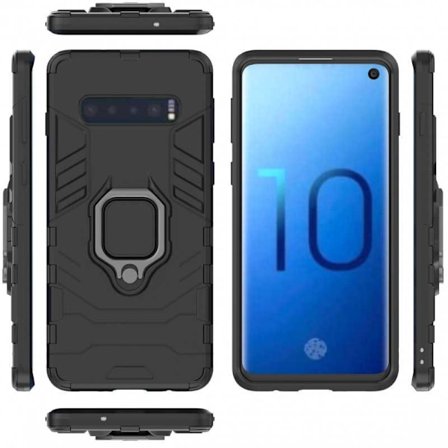 Samsung S10e Iskunkestävä suojus rengaspidikkeellä ThinArmor (SM-G970F)