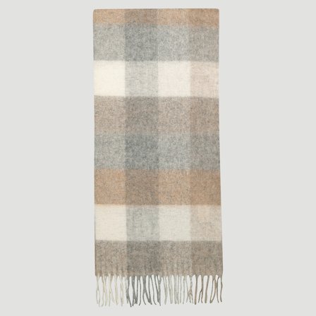 Holzweiler Fresia Check - Cappucino - Unisex - 45x210