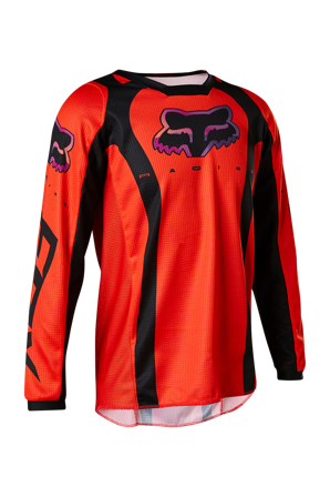Maglia Cross Bambino FOX Racing 180 VENZ Rosso Fluo M