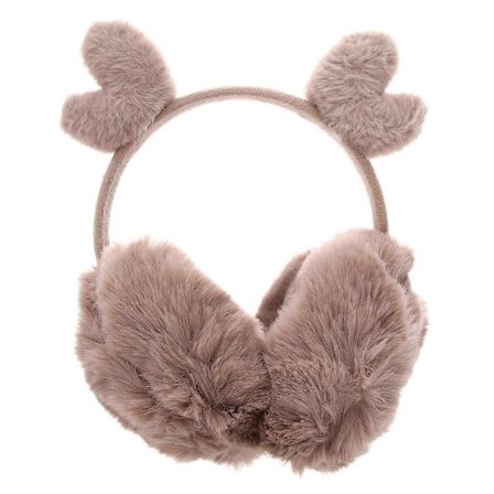 Vinter Ørevarmer Sød Alfeformet Ørevarmere Til Kvinder Holder Varmen Khaki 1 stk