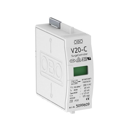 Obo Bettermann 5099609 Reservepatron 550 V, Stikkontakter & kabler