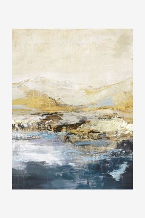 Malerifabrikken - Bilde Astonish - Blå - Bilder & skilt - 90X120 - Fra Homeroom