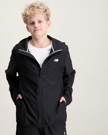 New Balance Panelled Track Jacket Svart Tracksuits/Treningssett Gutt - Kids Brand Store