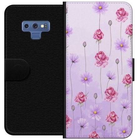 Yhteensopiva Lompakkokotelo Samsung Galaxy Note9 Petal Reverie Lilac Mist
