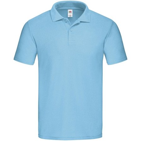 Fruit Of The Loom Original Polotröja XXL Sky Blue