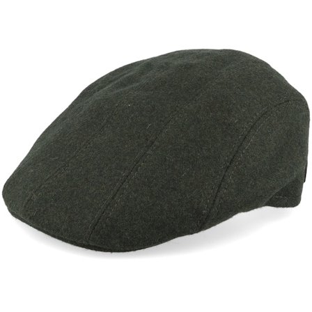 MJM Hats - Verde flatcap Gorra - Maddy El Wool Mix Loden Flat Cap @ Hatstore
