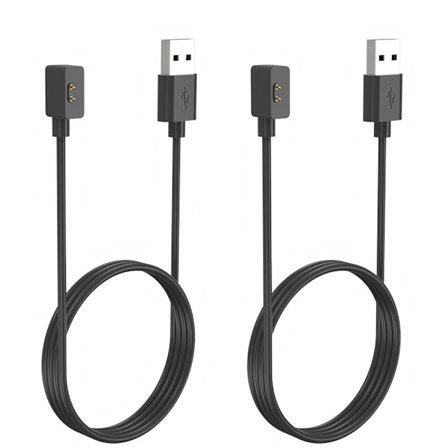 2 ST 60/100 cm snabbladdare USB -kabeldocka 2 ST 100 CM SVART