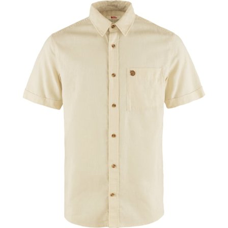 Fjällräven Övik Travel Chemise SS S - male - Chalk White - Chemises