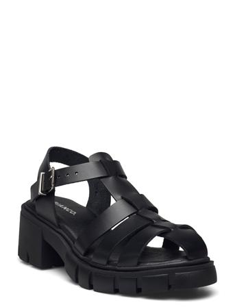 Biafabiana Multi Strap Sandal Black Bianco