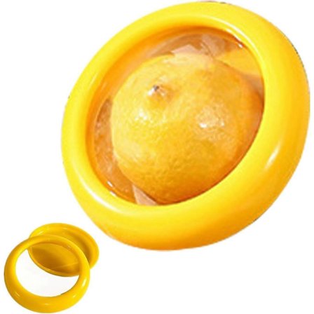 Oppbevaringsboks for løk, sitron, avokado og tomat, antioksidant oppbevaringsboks for frukt og grønnsaker, fruktbeholdere for kjøleskap, gjenbrukbar 