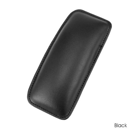 Komfortabel Bilpude i Ruskind Bil Knæpude Auto Elastisk Memory Foam Benpude Nakkestøtte i Biltilbehør~01993