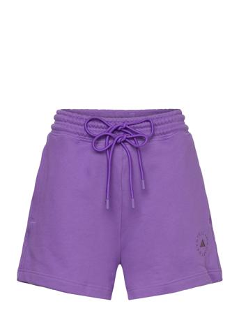 Asmc Terry Sho Shorts Sweat Shorts Lilla Adidas By Stella McCartney*Betinget Tilbud