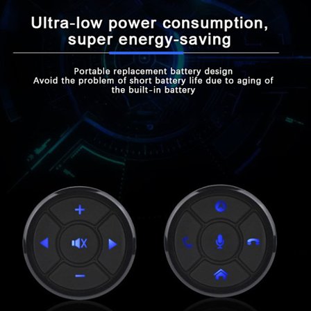 Universal Car Steering Wheel Remote Controller 10 Key Remote Co