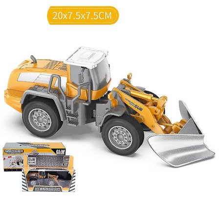 Alloy Engineering Vehicle Simulation Gravemaskin Kran Transportbil Rulle Glide Leke ([color Box/window Box] 806 Gaffeltruck)