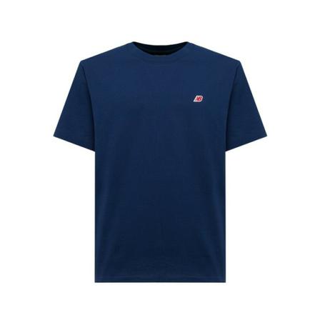 New Balance - T-shirts - Blå - Herr - Storlek: S, Herr, Storlek: S