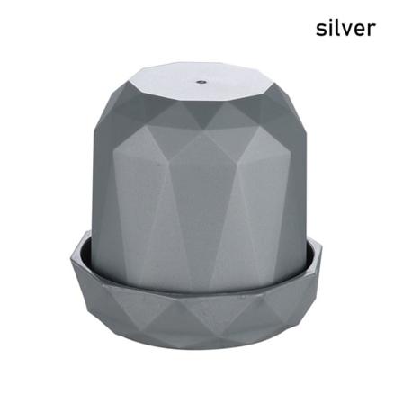 1 Stk Terningkopp Terningbeholder SØLV SØLV silver