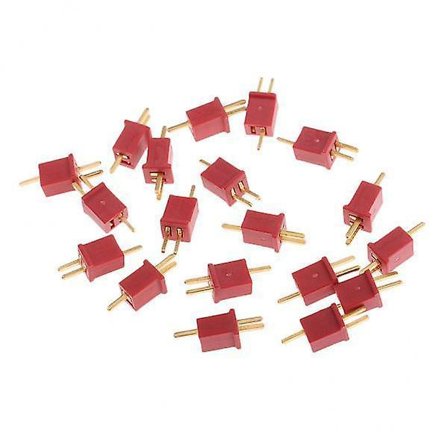 6x10 Par Ultra Mini T-plugg Deans-kontakter Micro Deans-plugg Deans