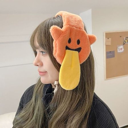 Ørevarmer Varme øreklokker ORANSJE