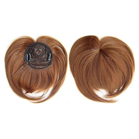 Clip-on hårtopp i varmebestandig fiberhår - Hårforlengelse - Parykk - Hårstykke for kvinner
