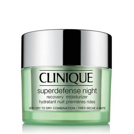 Clinique Superdefense Night Dry/Combination Skin 50ml - Tratt.viso notte idratante