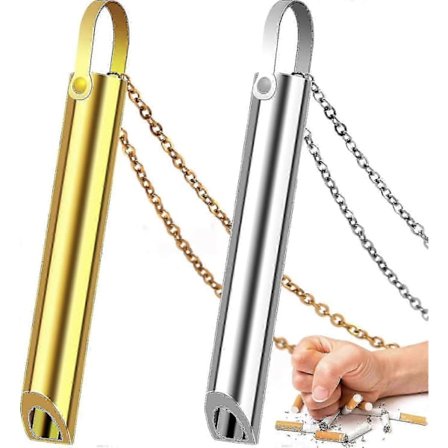 2x Stop Ryge Åndedræts Halskæde, Angstlindrende Halskædevape Halskæde, Åndedræts Halskæde Stop Rygehjælp, Åndedrætsøvelser, Julegave